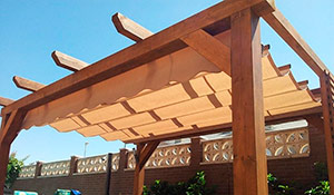 P&eacute;rgolas en Alalpardo.