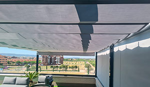 Pérgolas en Fuente El Saz del Jarama.