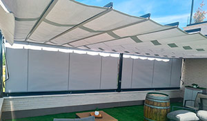 Pérgolas en Fuente El Saz del Jarama.